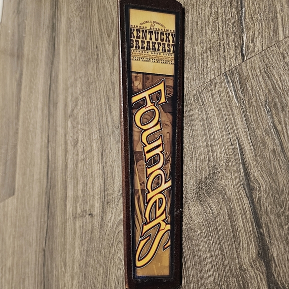 Founders Brewing - KentuckyBreakfast- Beer Tap Handle - 3 sided - rare - Picture 12 of 15